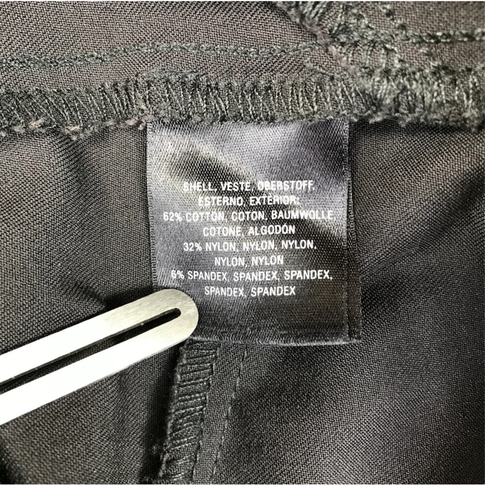 ANTHROPOLOGIE Essential Flare Pant Sz 4 Black Classic Stretch Office Business - Picture 10 of 15